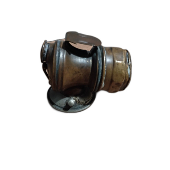 Auto-Lite Antique Brass Miner's Lantern Universal Lamp Co Springfield Ill - Picture 1 of 6